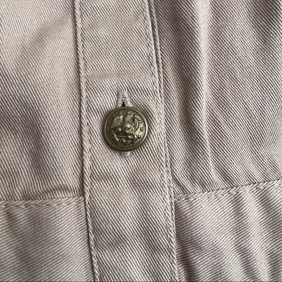 Ralph Lauren Belted Cotton Chino Shirtdress size 10 - Picture 12 of 13